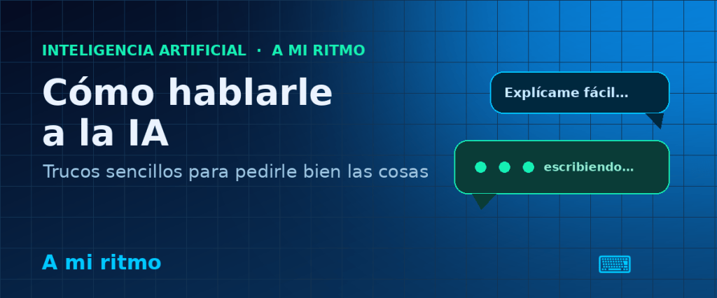 Cómo hablarle a la IA: trucos sencillos para pedirle bien las&nbsp;cosas